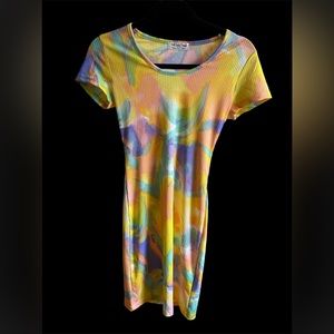 Full Circle Trends Size Small Spandex Mini Dress - Never Worn